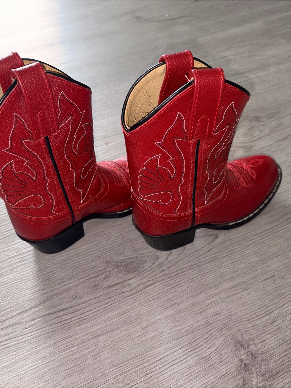 Kids Red Western Cowboy Boots - Classic by Masterson Boot Co